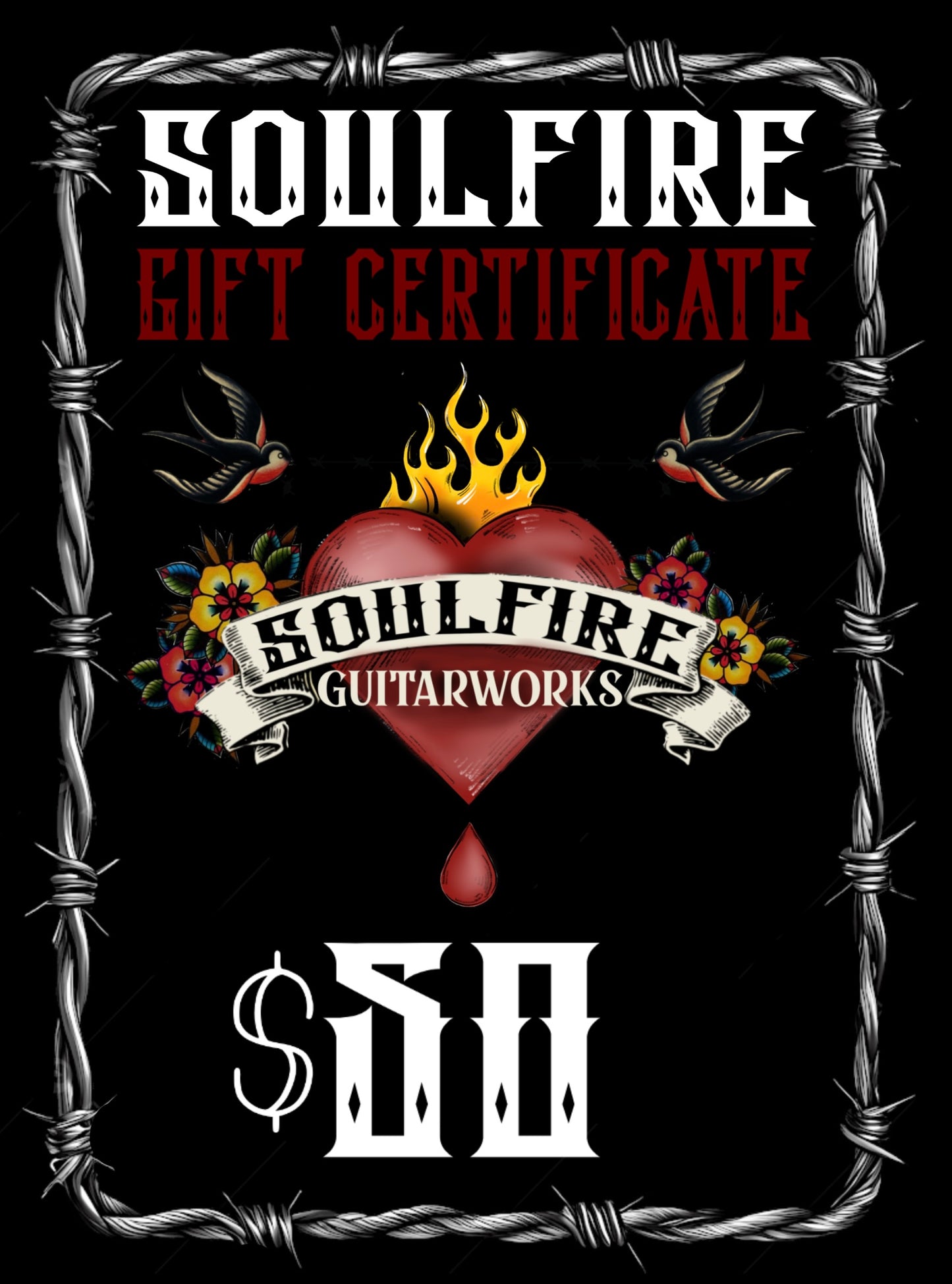 $50 Gift Certificate