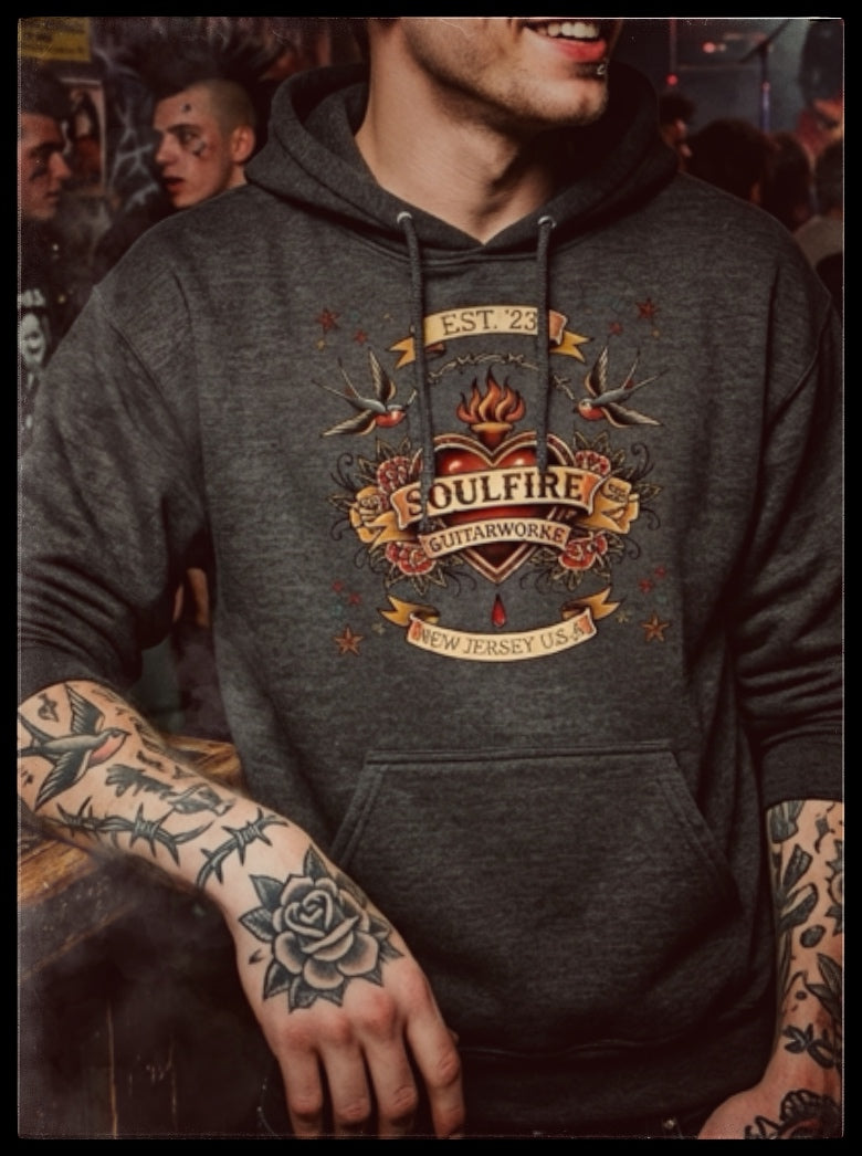 VINTAGE SOULFIRE LOGO HOODIE