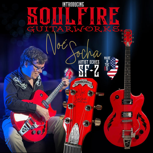 Noé Socha Artist Series SF-2 semi hollow