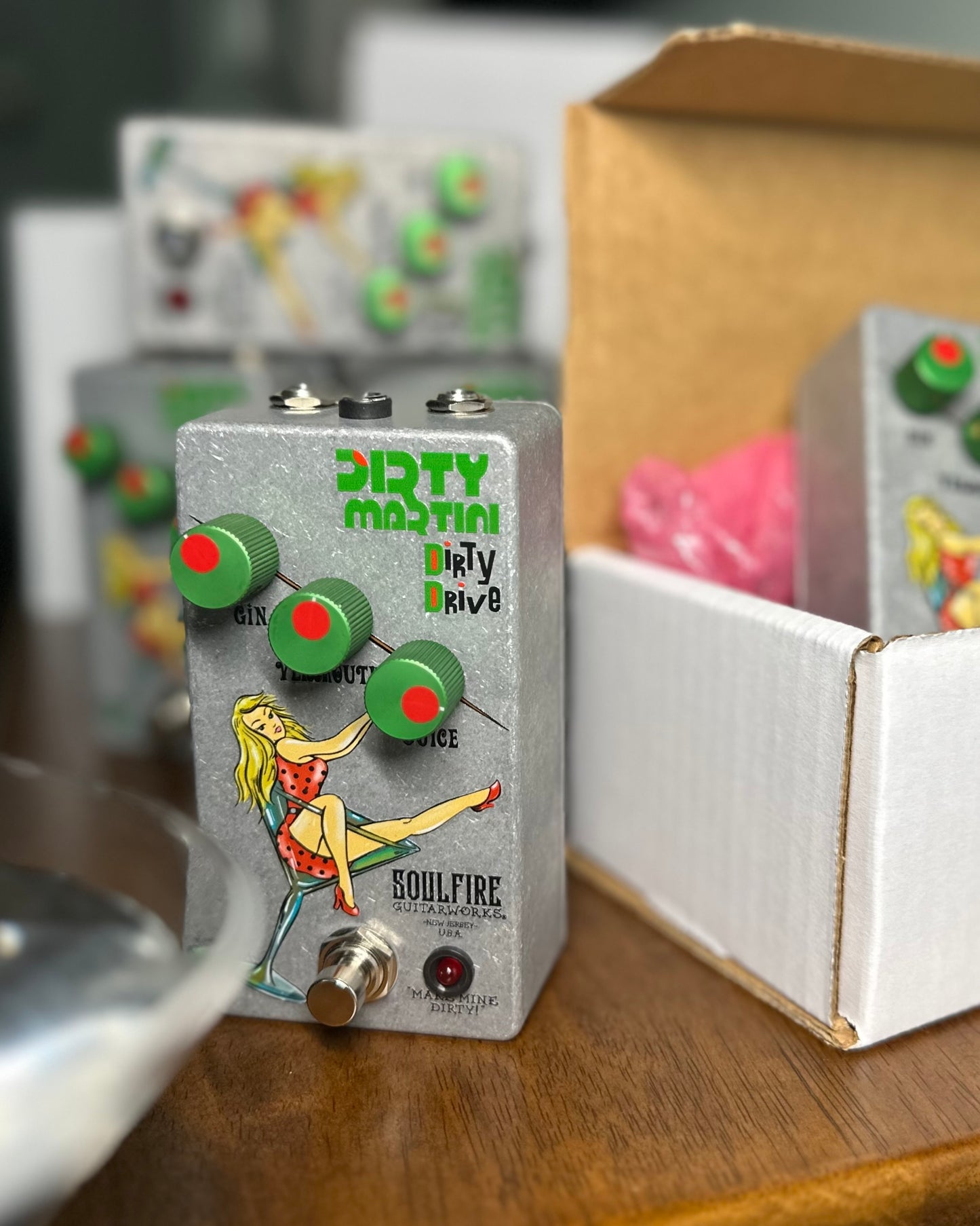 “Dirty Martini” Overdrive Pedal