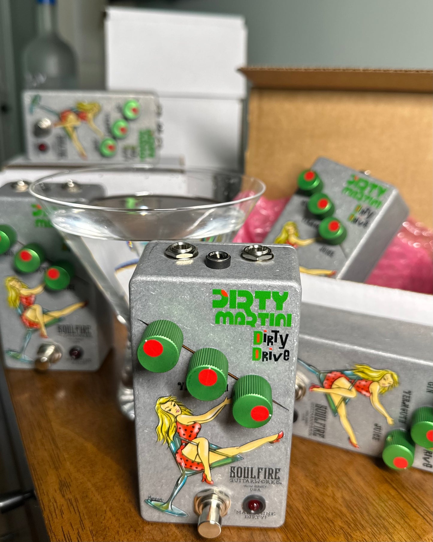 “Dirty Martini” Overdrive Pedal