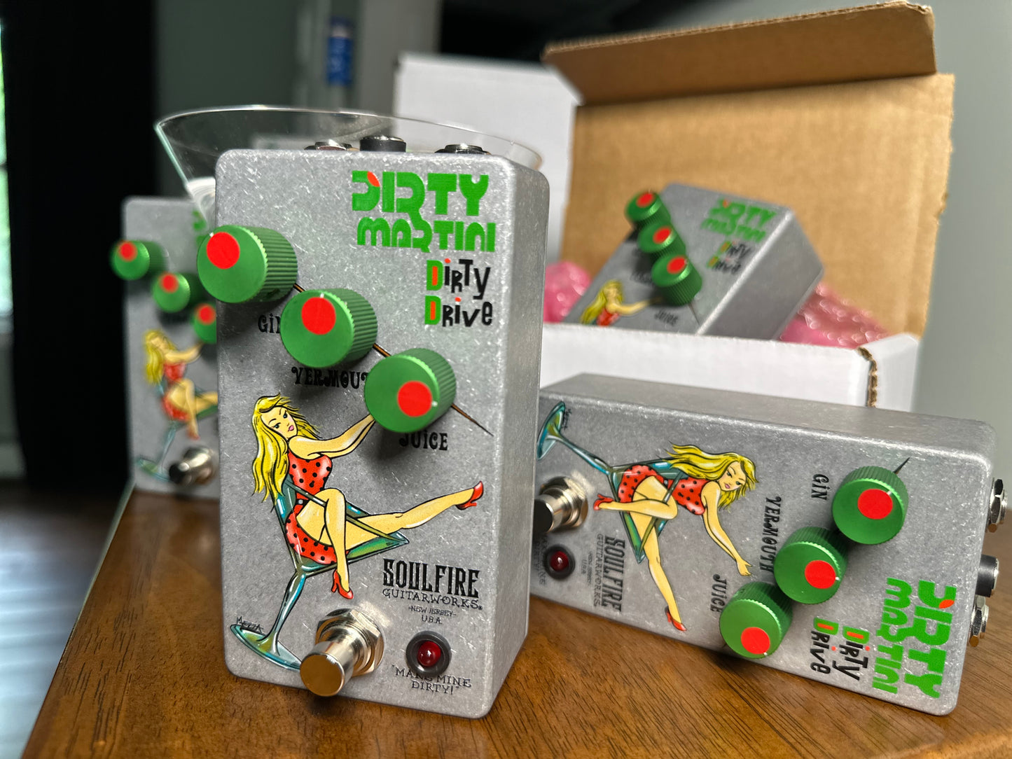 “Dirty Martini” Overdrive Pedal