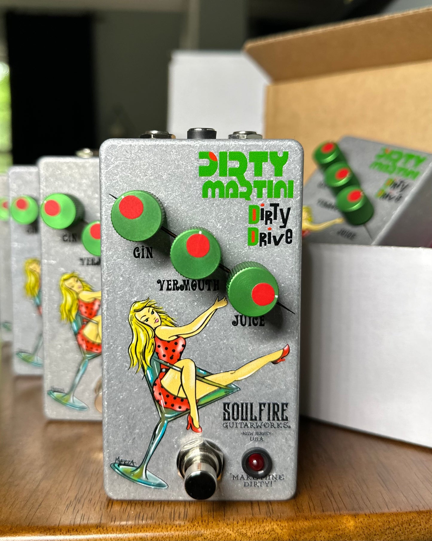 “Dirty Martini” Overdrive Pedal